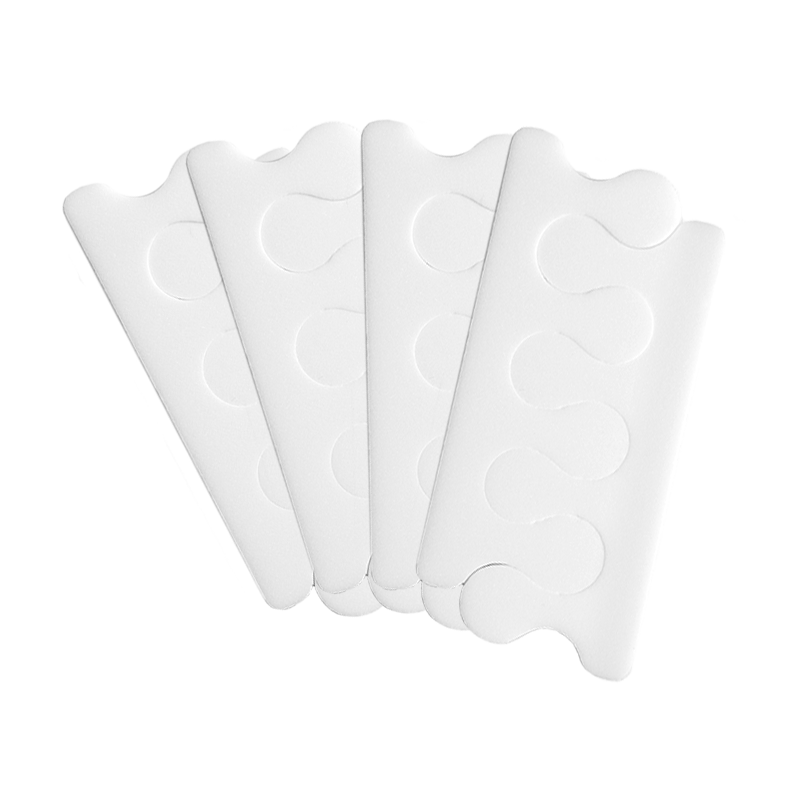 Separatory Do Pedicure Białe - 4 komplety - Modena Nails  