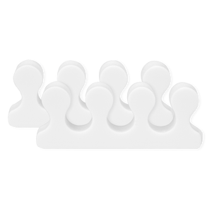 Separatory Do Pedicure Białe - 4 komplety - Modena Nails Shop 