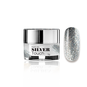 Silver Touch Paint Gel 5g - Modena Nails Shop 