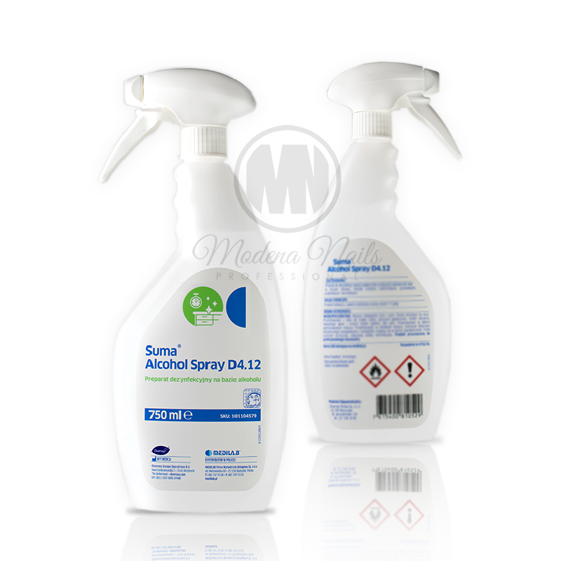 Suma Alcohol Spray D4.12 750ml - Modena Nails Shop 