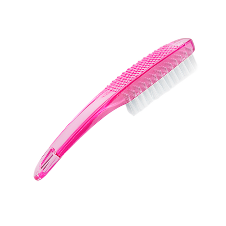 Szczoteczka Do Odpylania Z Rączką - Różowa - Modena Nails  