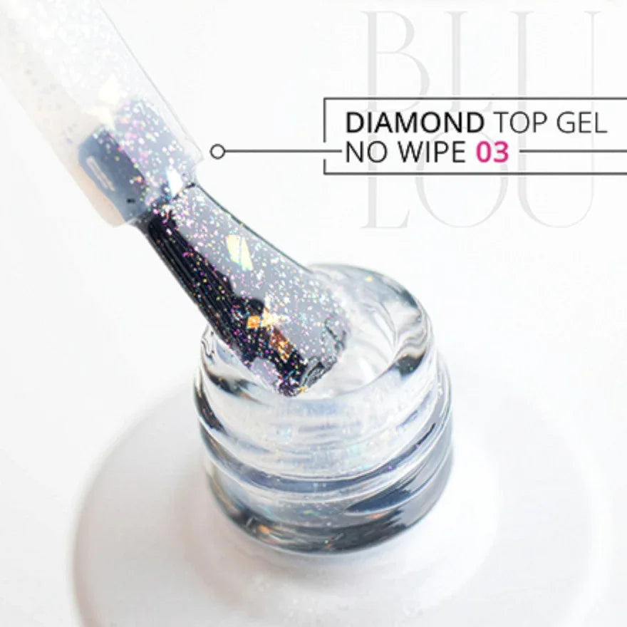 Diamond Top Gel no wipe 9 мл - 03