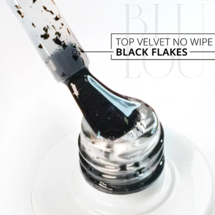 Black Flakes Top Velvet no wipe 9 мл