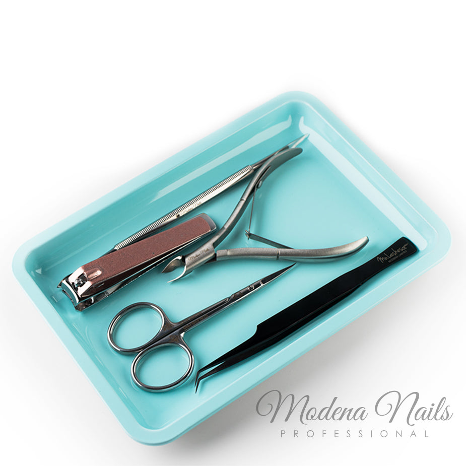 Tacka Na Narzędzia Prostokątna - Blue - Modena Nails  