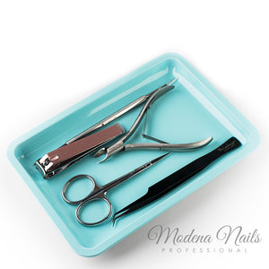 Tacka Na Narzędzia Prostokątna - Blue - Modena Nails Shop 