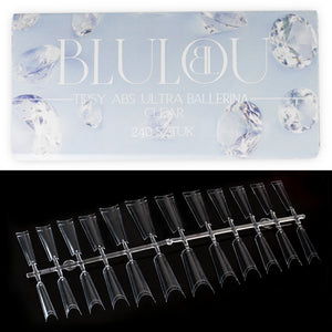Tipsy ABS Ultra Ballerina CLEAR 240 sztuk - Modena Nails Shop  