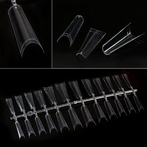 Tipsy ABS Ultra Ballerina CLEAR 240 sztuk - Modena Nails Shop  