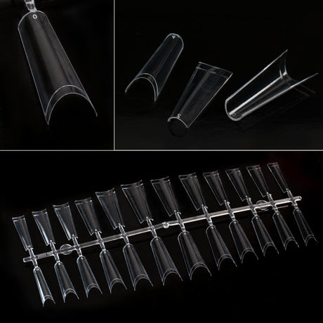 Tipsy ABS Ultra Ballerina CLEAR 240 sztuk - Modena Nails Shop  