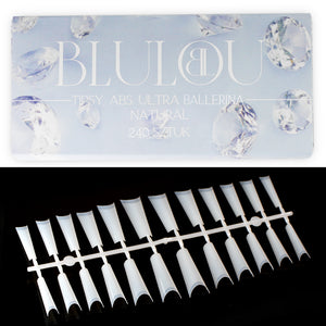 Tipsy ABS Ultra Ballerina NATURAL 240 sztuk - Modena Nails Shop 