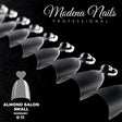 Tipsy Almond Salon 450szt - Clear - Small - Modena Nails  