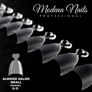 Tipsy Almond Salon 450szt - Clear - Small - Modena Nails Shop 