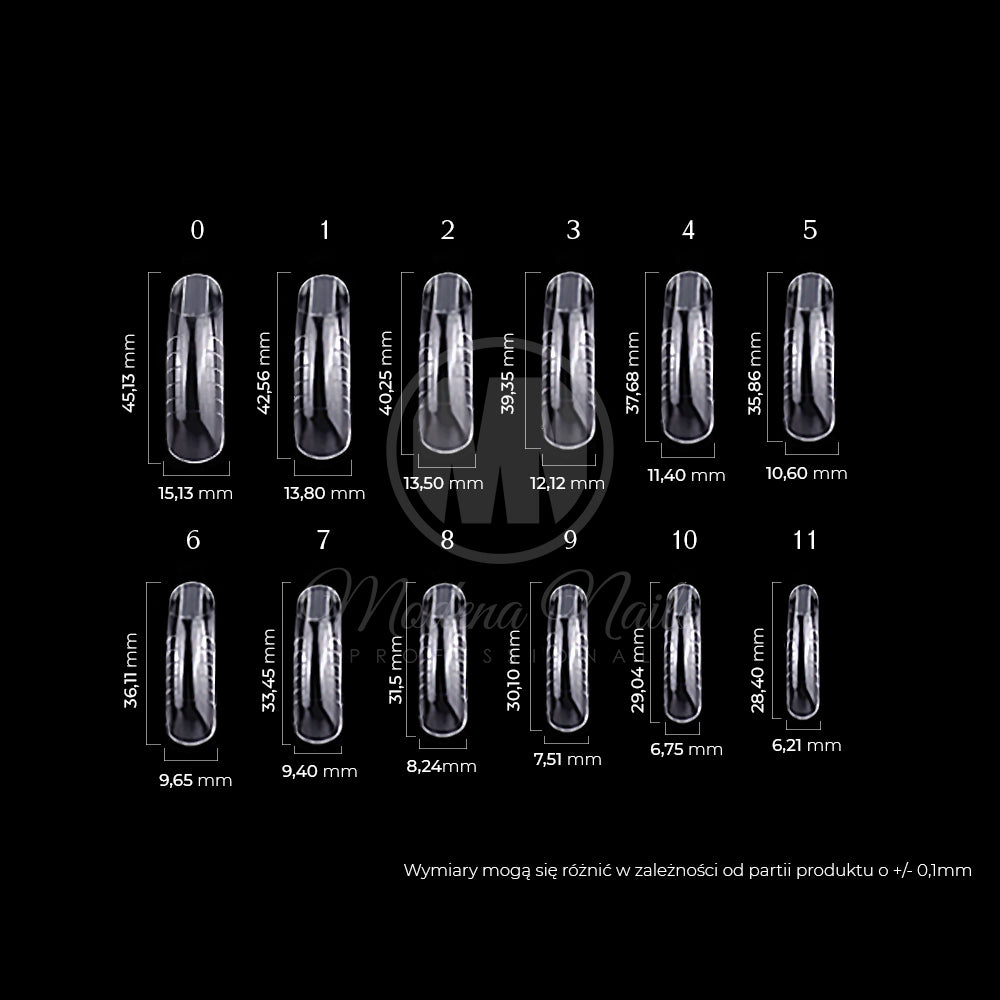 Tipsy Dual Form Scale Maxi  120szt - Modena Nails  