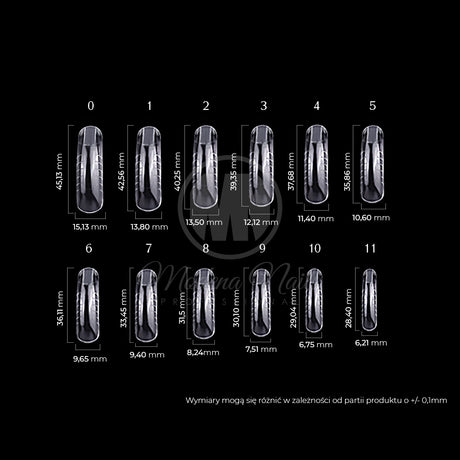 Tipsy Dual Form Scale Maxi  120szt - Modena Nails  