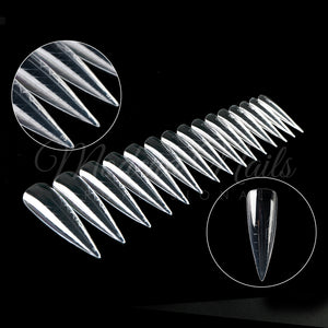 Tipsy Dual / Górne formy FLEX&THIN STILETTO - 150szt - Modena Nails Shop 