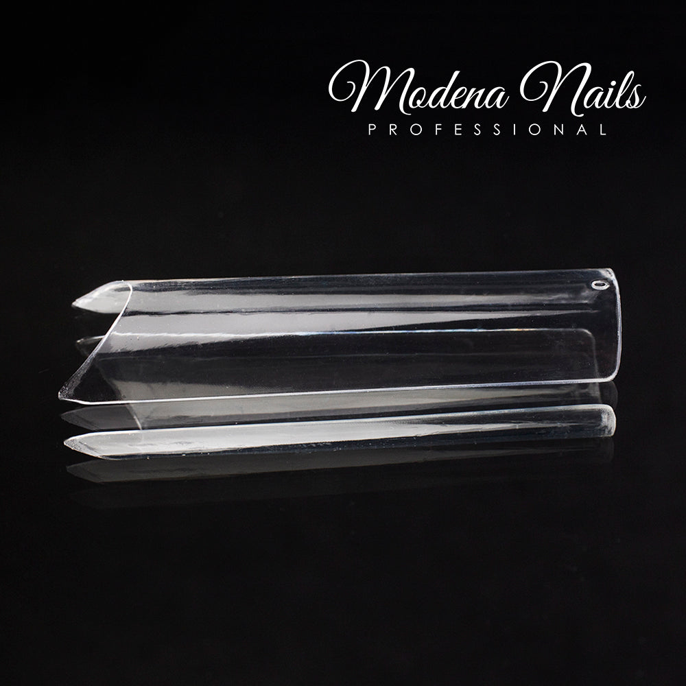 Tipsy Exclusive TUNELOWE clear - 400 sztuk - Modena Nails  