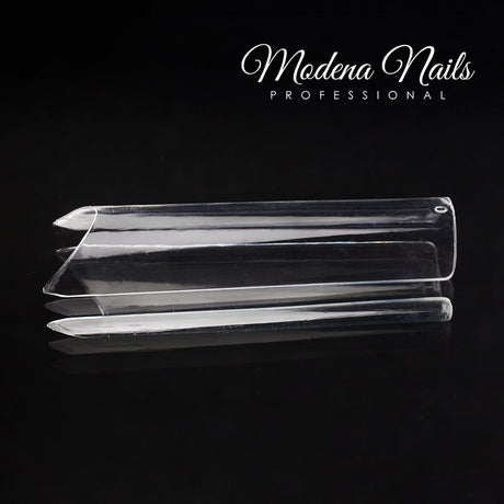Tipsy Exclusive TUNELOWE clear - 400 sztuk - Modena Nails Shop 