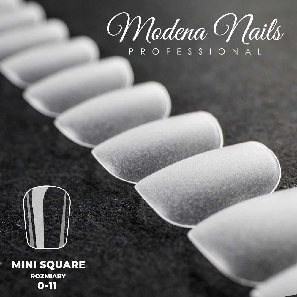 Tipsy Quick Step Salon MINI SQUARE - 450 sztuk - Modena Nails  