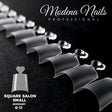 Tipsy Square Salon 450szt - Clear - Small - Modena Nails  