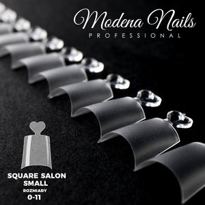Tipsy Square Salon 450szt - Clear - Small - Modena Nails Shop 