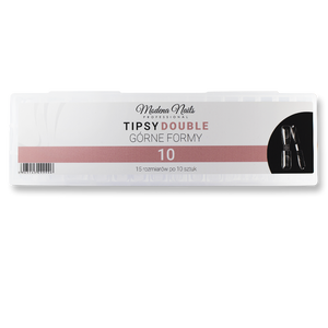 Pontas de forma dupla/superior de forma dupla 150 unidades - 10