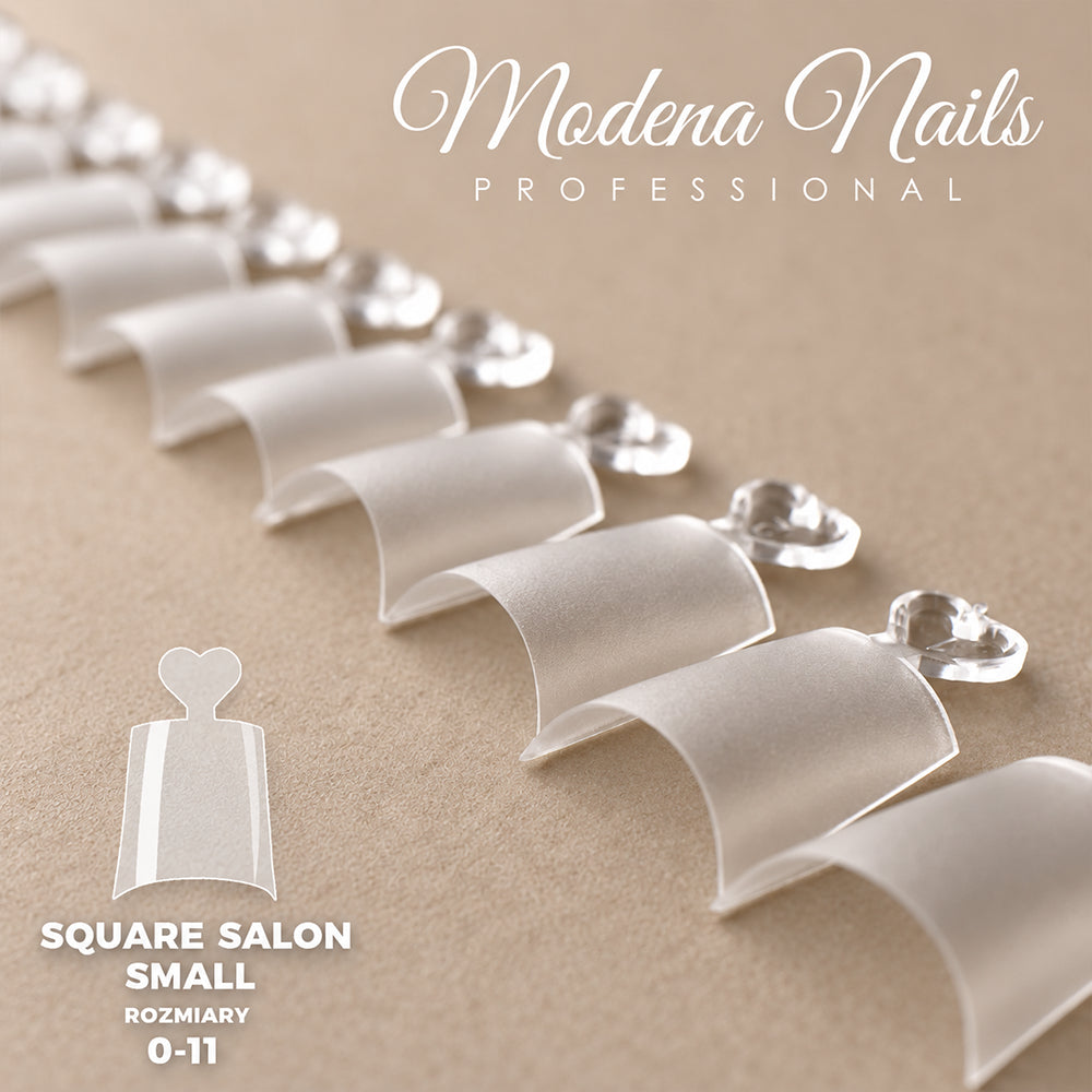 Capsules Square Salon 450 pcs - Clear - Small