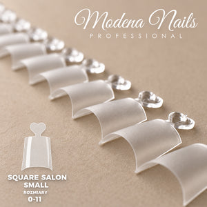 Capsules Square Salon 450 pcs - Clear - Small