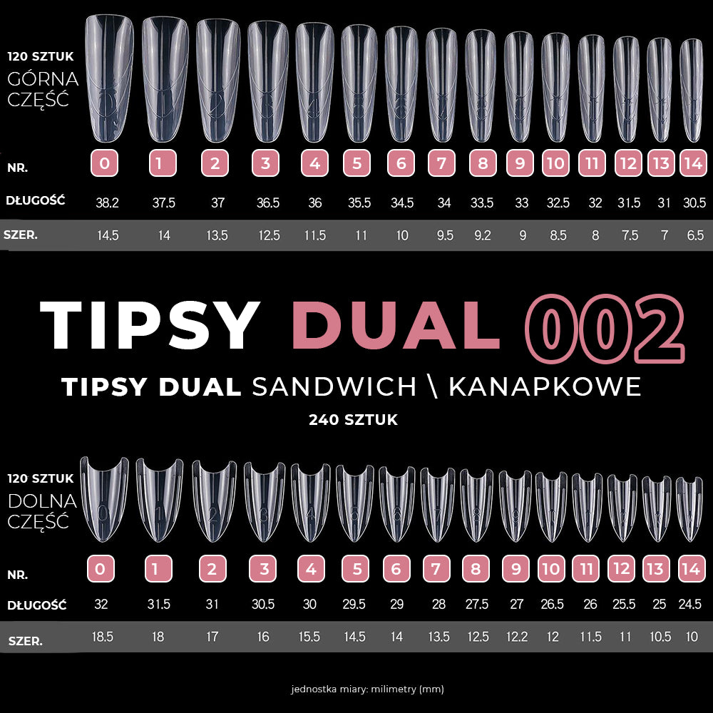 Perfect Double Forme Midi - 240 pcs