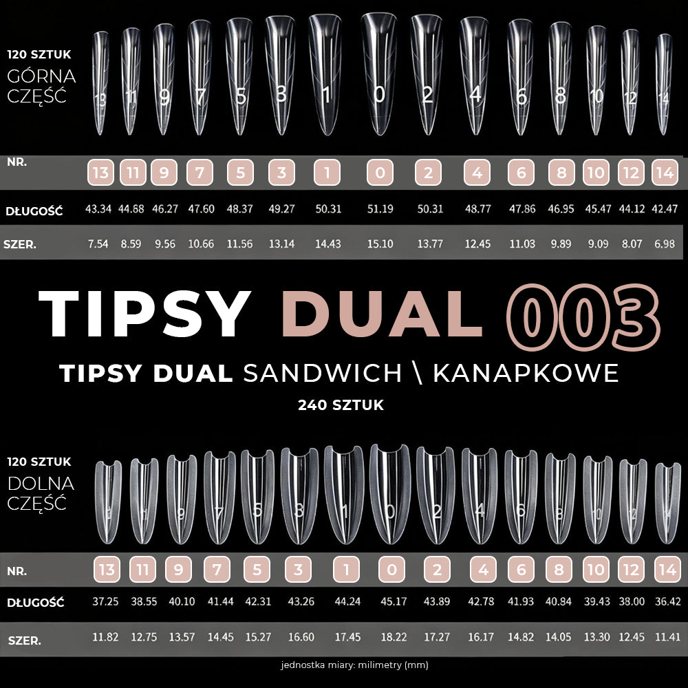 Perfect Double Forme Midi - 240 pcs