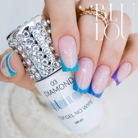 BluLou esmalte de uñas híbrido 9ml Lujo - 407