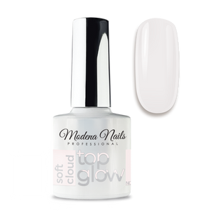 Top Glow Non Wipe  7,3ml - Soft Cloud - Modena Nails Shop 