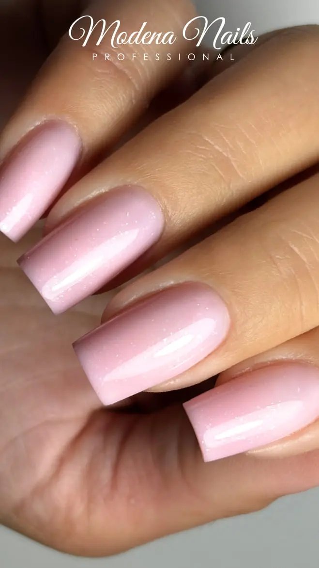 Top Glow Non Wipe  7,3ml - Stardust Rose - Modena Nails  