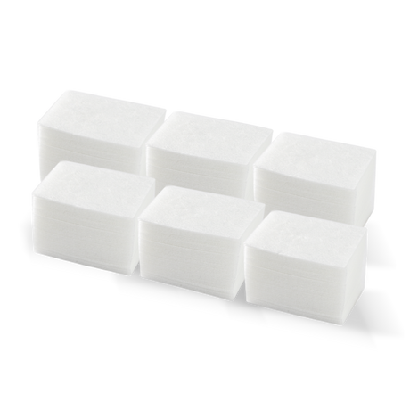 Waciki Włókninowe - 620 sztuk - Modena Nails  