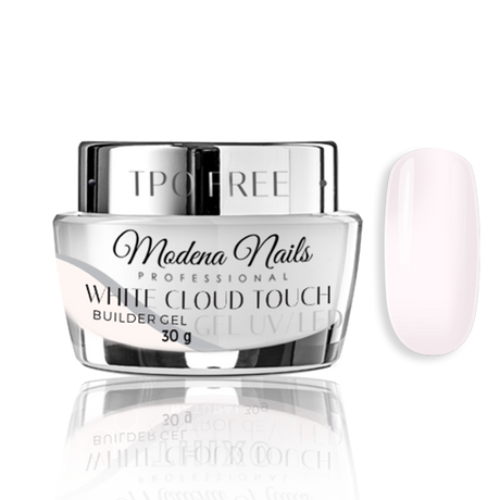 White Cloud Touch Builder Gel - Modena Nails  