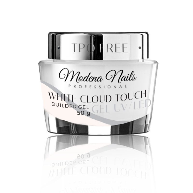 White Cloud Touch Builder Gel - Modena Nails  