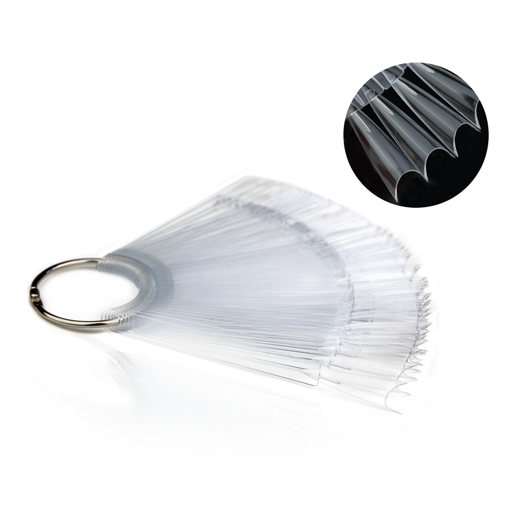 Wzornik,  Wachlarz Szpic Nail Art 50 kolorów - Modena Nails Shop 