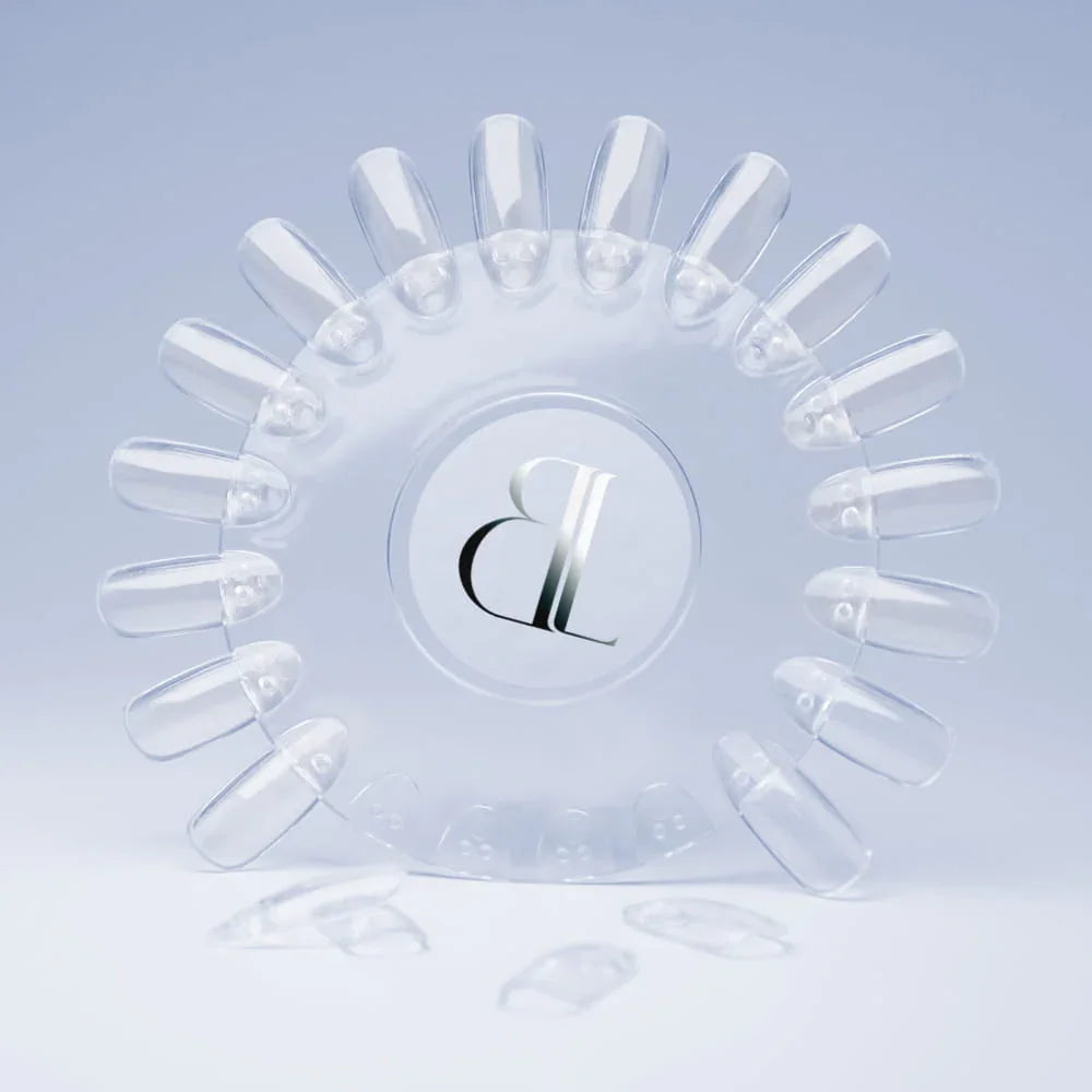 Wzornik okrągły z wymiennymi tipsami - Clear