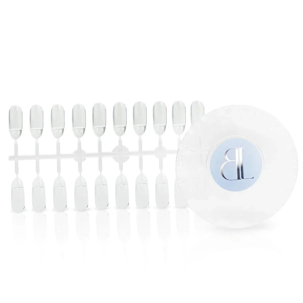 Wzornik okrągły z wymiennymi tipsami - Clear