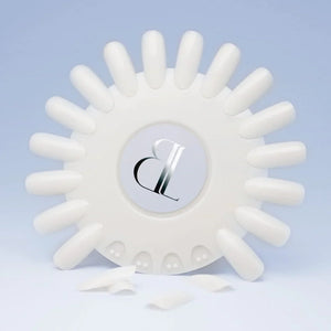 Wzornik okrągły z wymiennymi tipsami - Natural