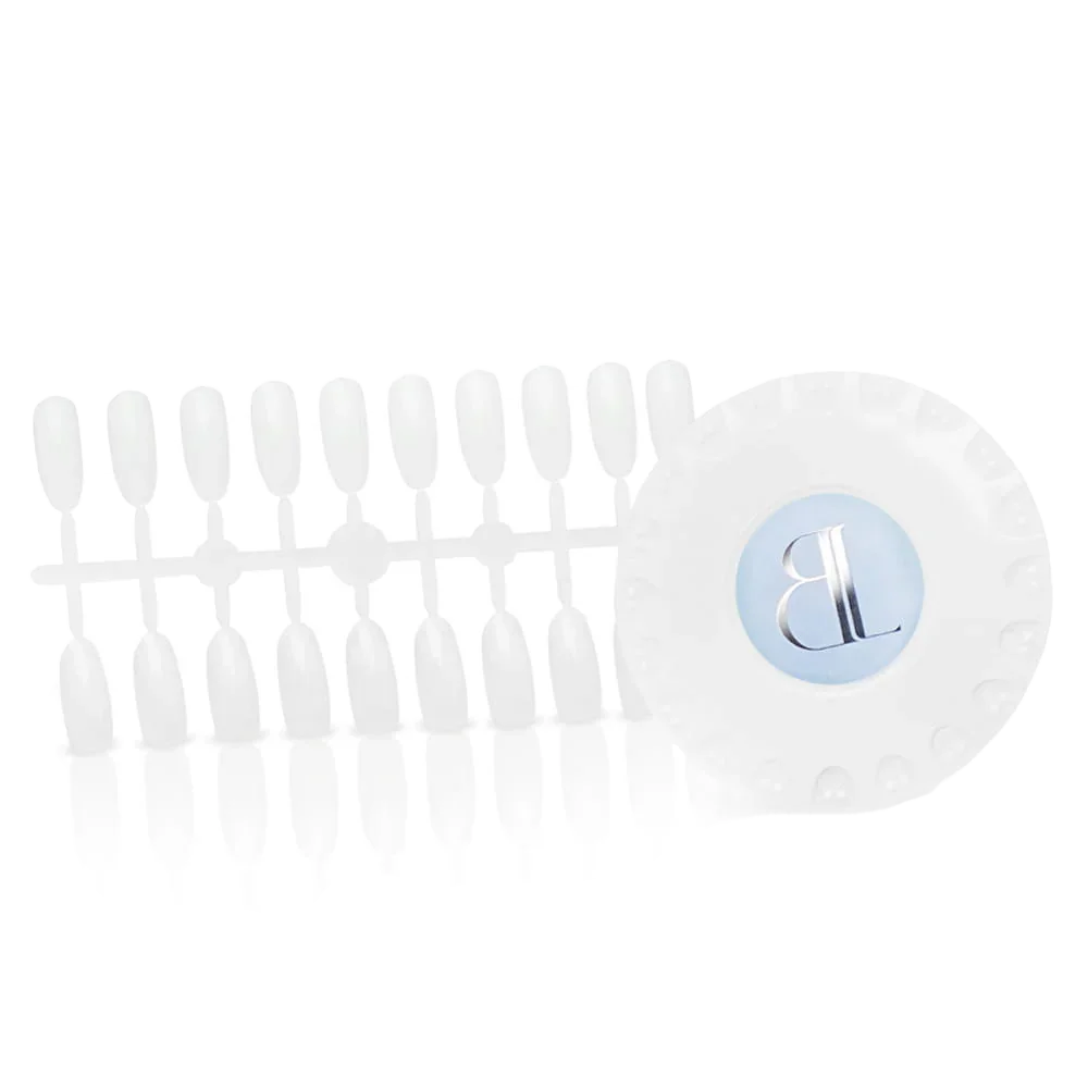 Wzornik okrągły z wymiennymi tipsami - Natural