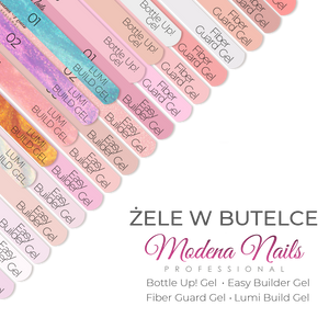 Naklejki Na Wzorniki - Żele w butelce