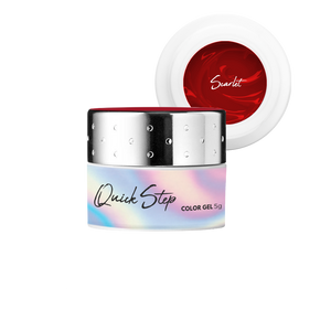 Gel UV Quick Step Color 5g - NON. 114 Écarlate