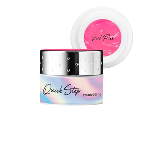 Quick Step Color UV-gel 5g - NR. 117 Levendig roze