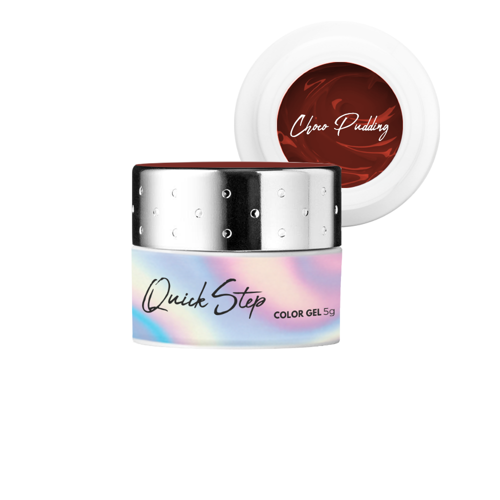 Gel UV Quick Step Color 5g - NON. 122 Pouding au Choco