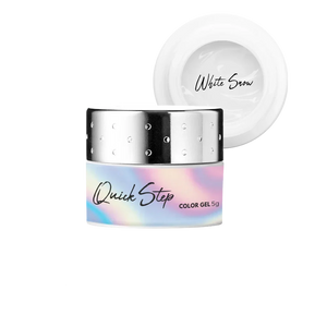 Gel UV Quick Step Color 5g - NON. 14 Neige blanche