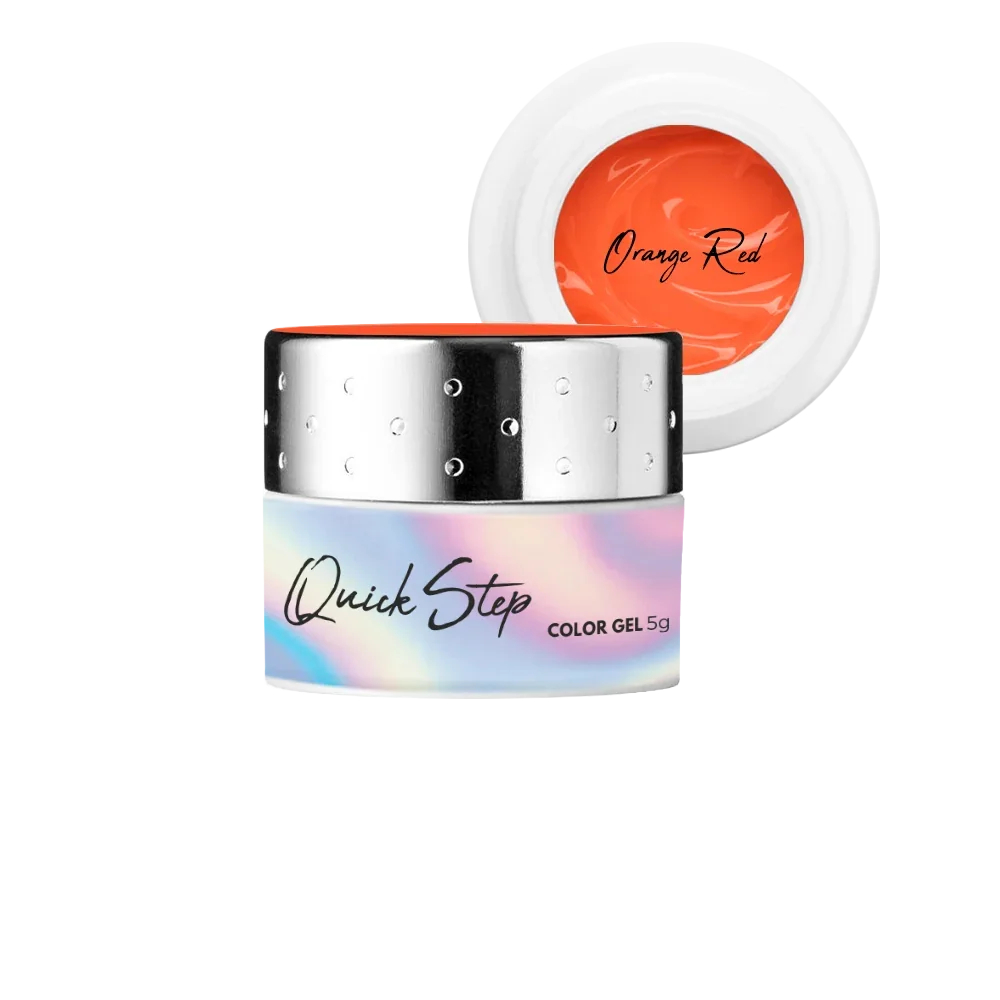 Żel UV Quick Step Color 5g - NR 35 Orange Red