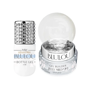 М'ЯКИЙ набір - Gelly Builder Gel 30 мл + пляшка гелю 9 мл – БЕЗ ГЕМИ