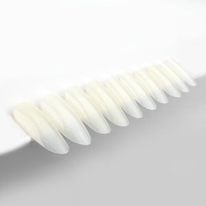 Zestaw Tipsów NAIL ART NATURAL roz. 0-9  500 szt - Modena Nails Shop 