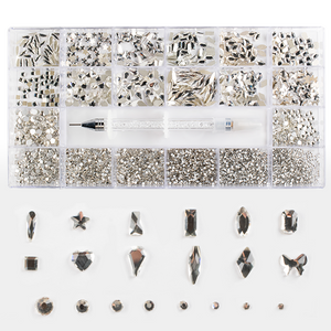 Zestaw cyrkonii  z sondą - Modena Nails Shop 