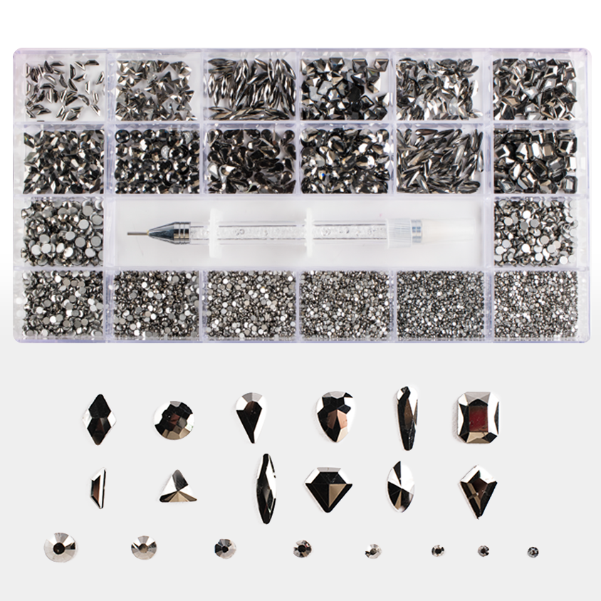 Zestaw cyrkonii  z sondą - Modena Nails Shop 