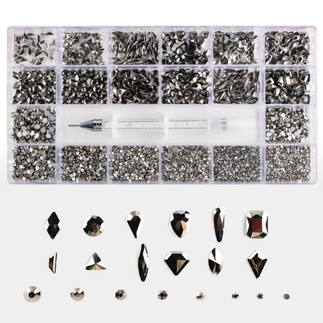 Zestaw cyrkonii  z sondą - Modena Nails Shop 